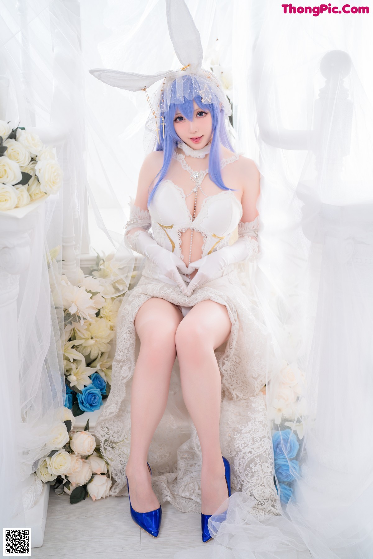 View - Cosplay 星之迟迟 - Chiness Model  花园 - 