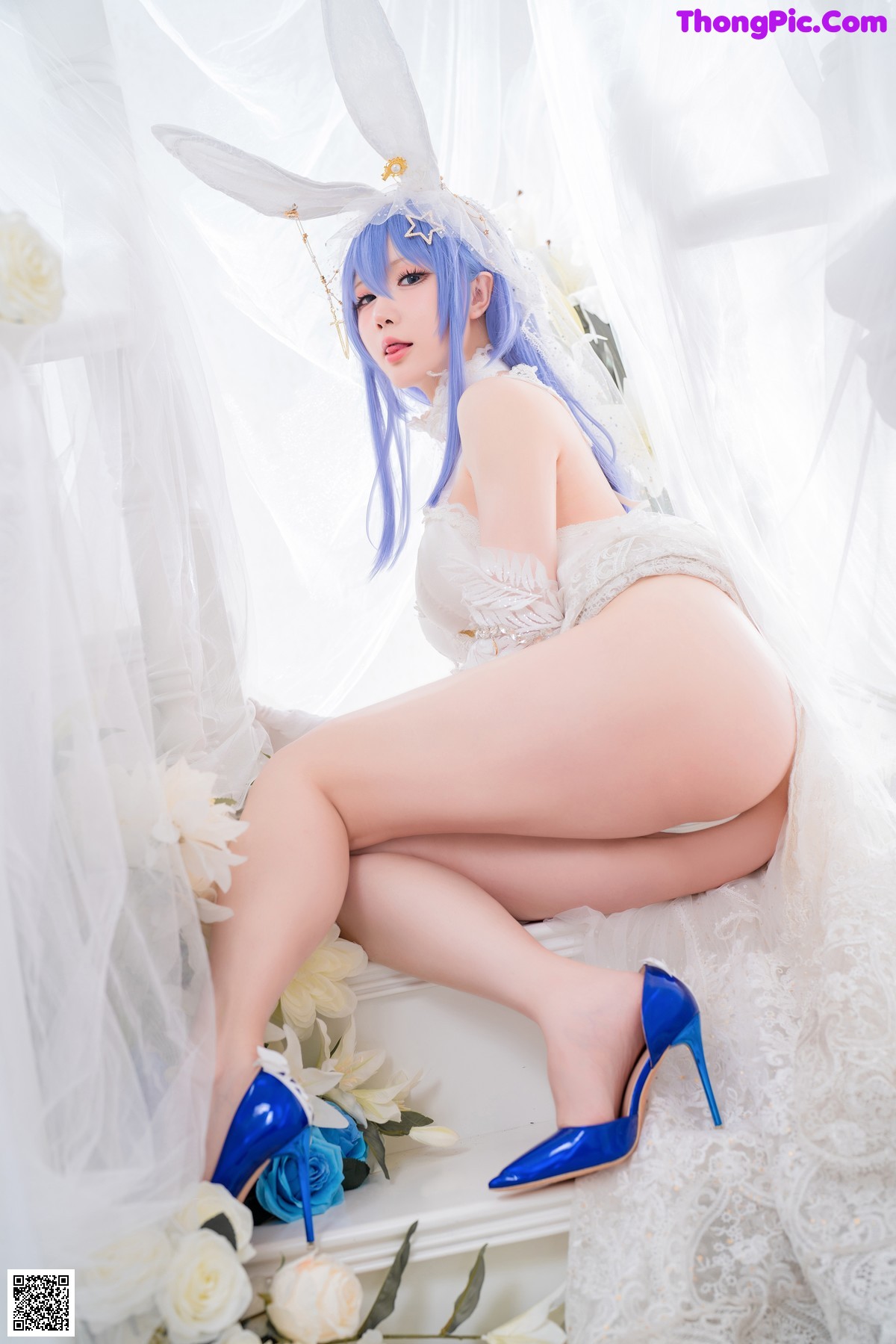 View - Cosplay 星之迟迟 - Chiness Model  花园 - 