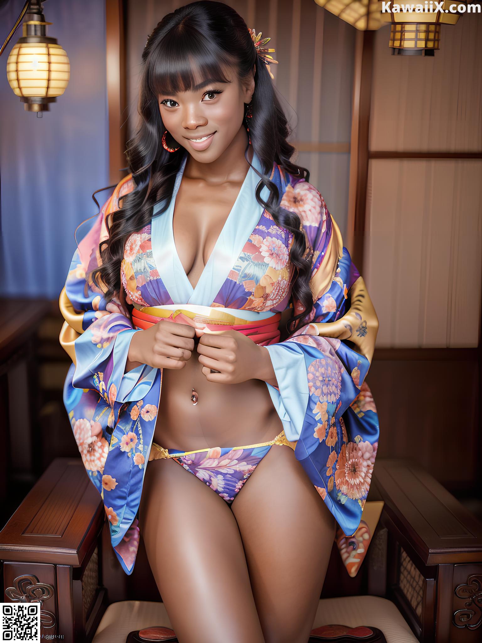 Ava Brooks - Midnight Kimono The Enchanting Seduction of an Ebony Geisha Set.1 20230805 Part 14 No.d66145