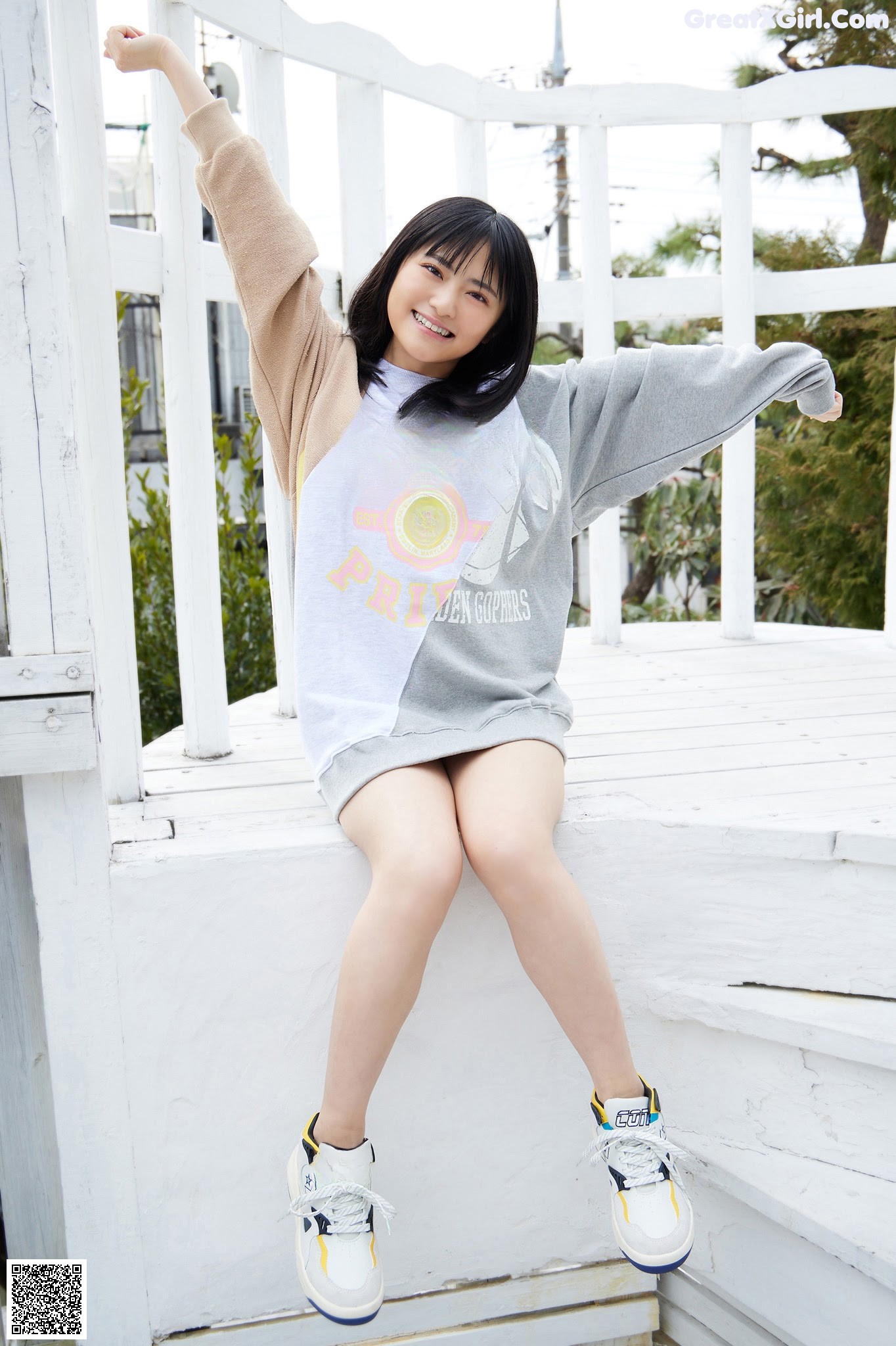 View - Ayame Okada 岡田彩夢, ヤンマガWeb ヤンマガアザーっす！ 2021年17号 Set.03 - ArtXGirl.com